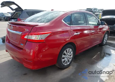 2013 Nissan Sentra Sv из США, поврежденный, VIN 3N1AB7AP6DL713399
